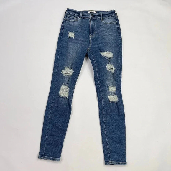 Pacsun High Waisted Destroyed High waisted Jegging Jeans - Picture 1 of 12
